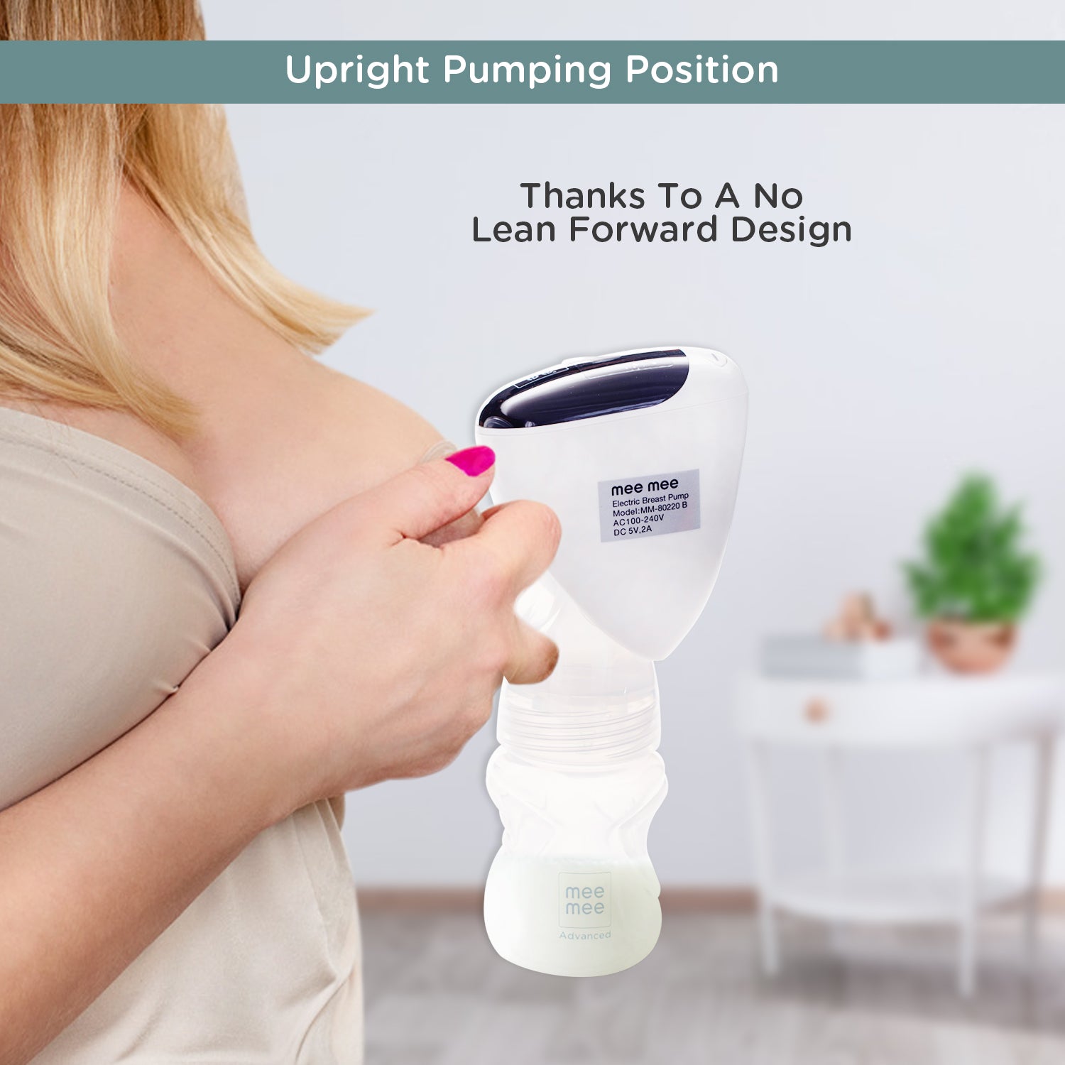 Mee Mee Advanced Digital Electric Breast Pump with 3 Modes - Massage, – Me  N Moms