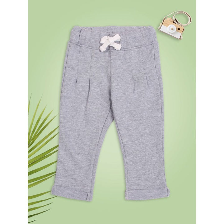 Meemee Girls Jogger In Grey Melange