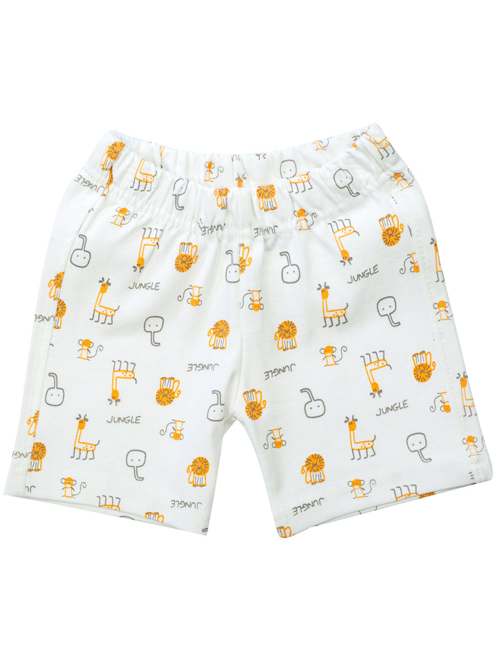 Mee Mee Shorts pack of 2 - Grey & White Printed