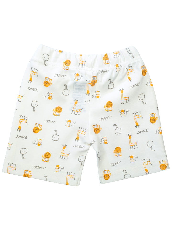 Mee Mee Shorts pack of 2 - Grey & White Printed