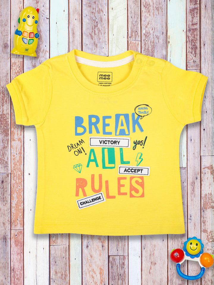 Mee Mee Boys T-Shirt - Yellow