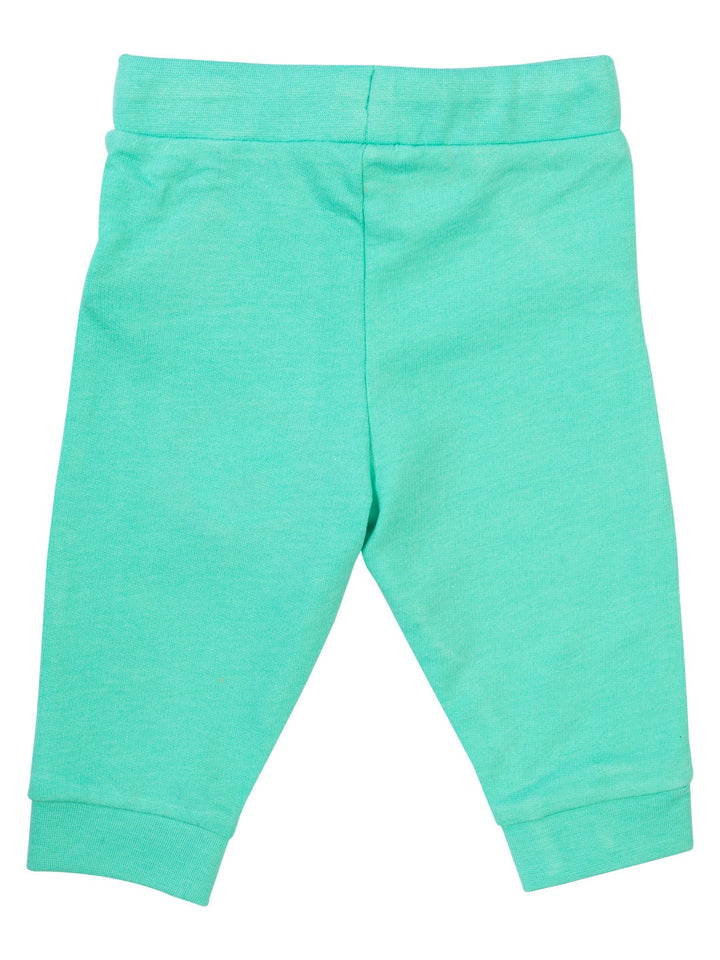 Mee Mee Boys Pack Of 2 Trackpants – Green & Grey Melange