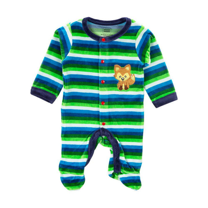 Mee Mee Full Sleeve Boys Romper (Green)