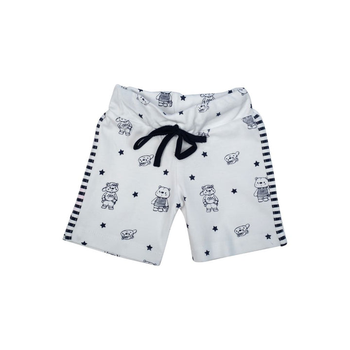 Mee Mee Baby Navy Blue &Amp White Shorts - Pack Of 3