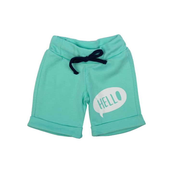 Mee Mee Baby Sea Green, White &Amp Offwhite Shorts - Pack Of 3