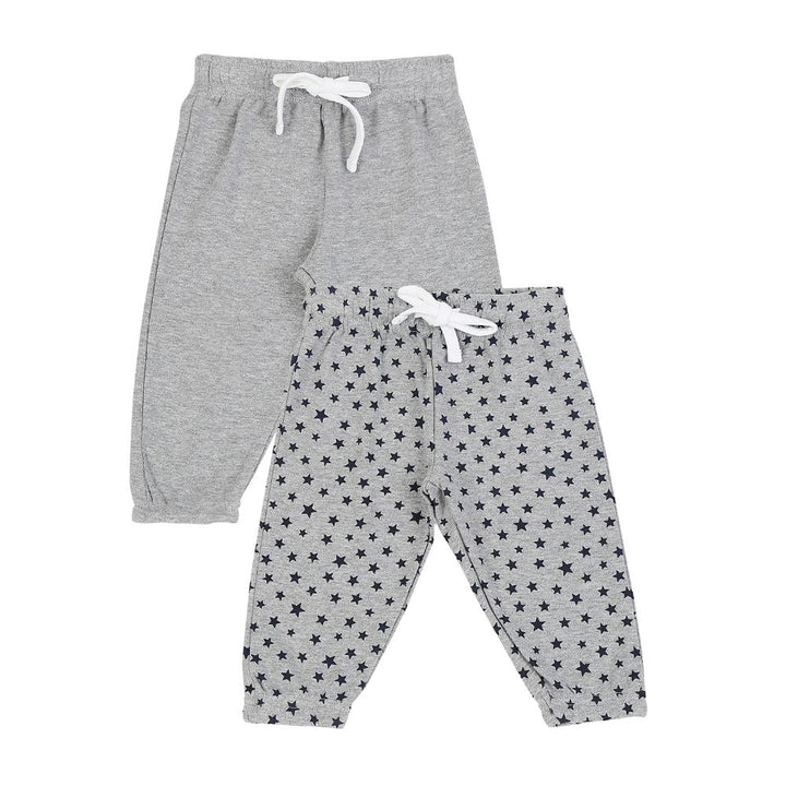 MeeMee Boys Cotton Track Pants - Pack of 2