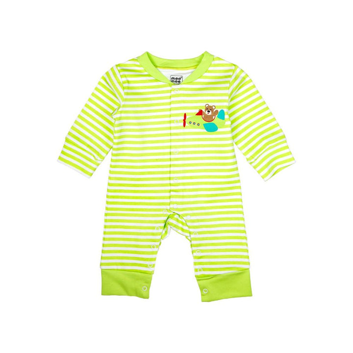 Mee Mee Full Sleeve Romper - Lime