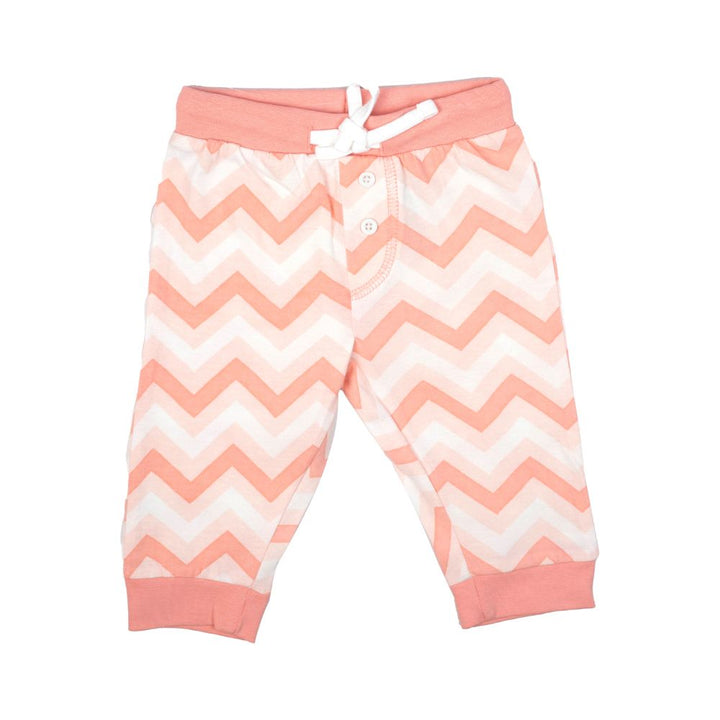 Mee Mee Kids Pink Stripes Track Pants - Pack Of 2