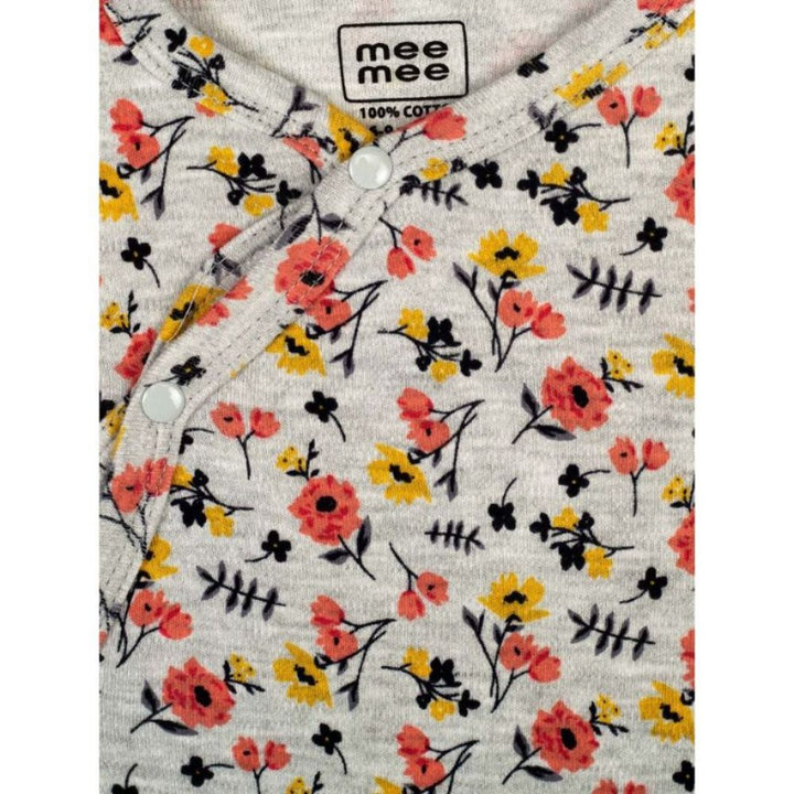 Mee Mee Full Sleeve Romper Pack Of 2 -Ecru_Yellow