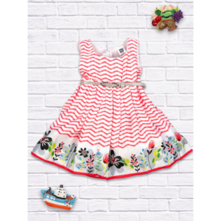 Mee Mee Girls Party Frock (Red)