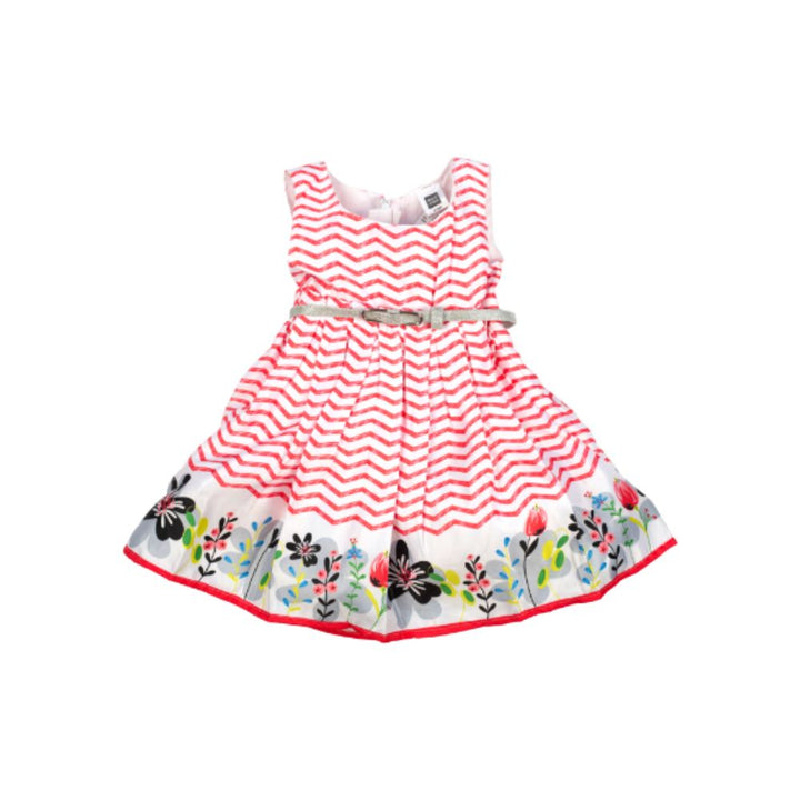 Mee Mee Girls Party Frock (Red)