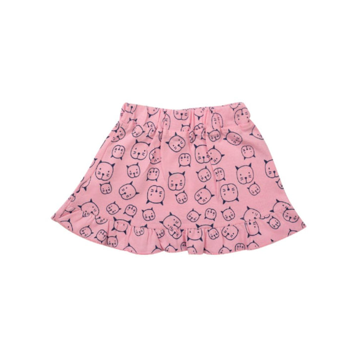 Mee Mee Girls Skirt set - Navy Pink