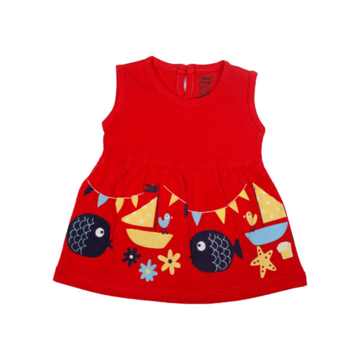 Mee Mee Kids Yellow Sleeveless Frock