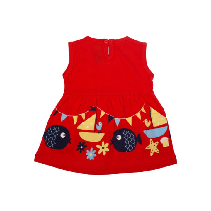 Mee Mee Kids Yellow Sleeveless Frock