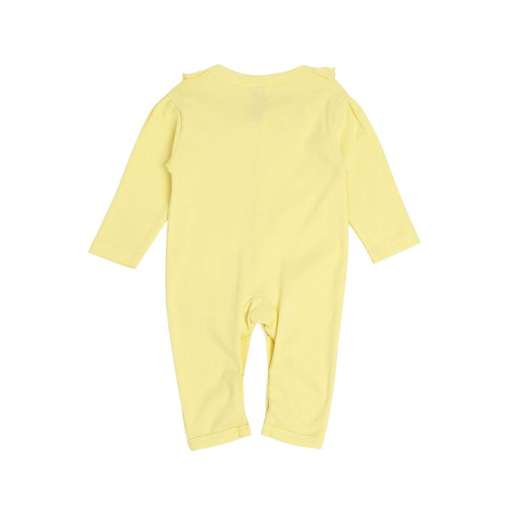 Mee Mee Kids Romper Pack of 2 - White & Yellow