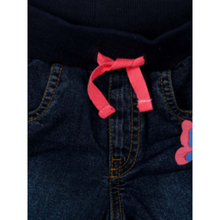 Mee Mee Girls Pant Set -Coral Mid Blue