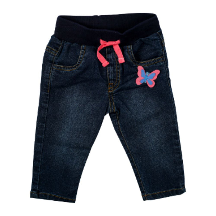 Mee Mee Girls Pant Set -Coral Mid Blue