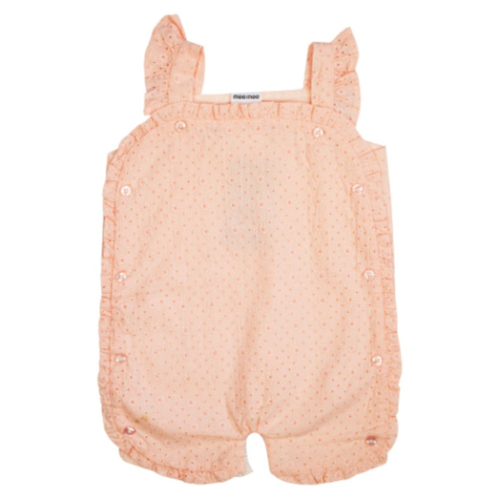 Mee Mee Baby Chikan Sleeveless Dungaree Baby Pink