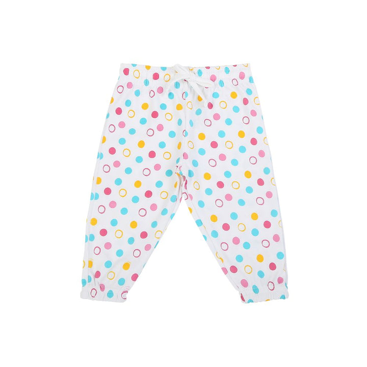 MeeMee Girls Cotton Track Pants - Pack of 2
