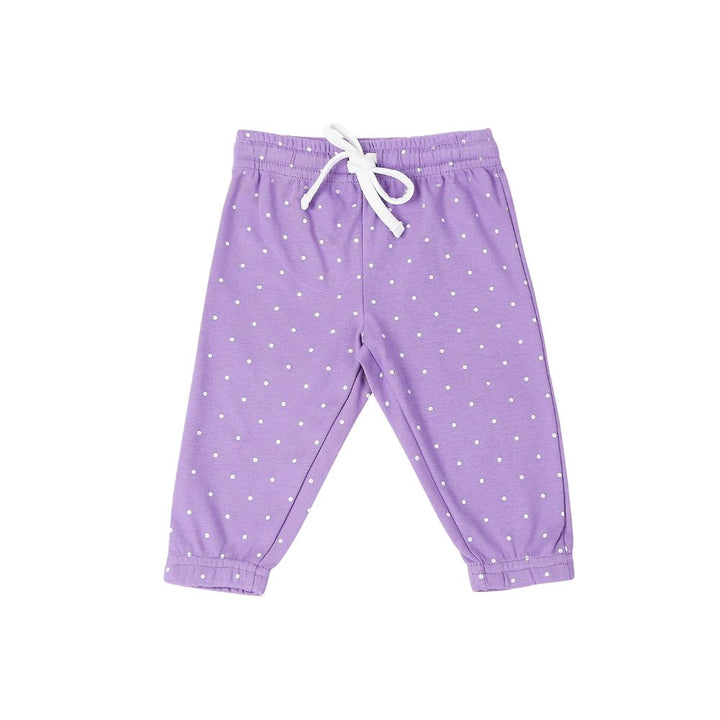 MeeMee Girls Cotton Track Pants - Pack of 2