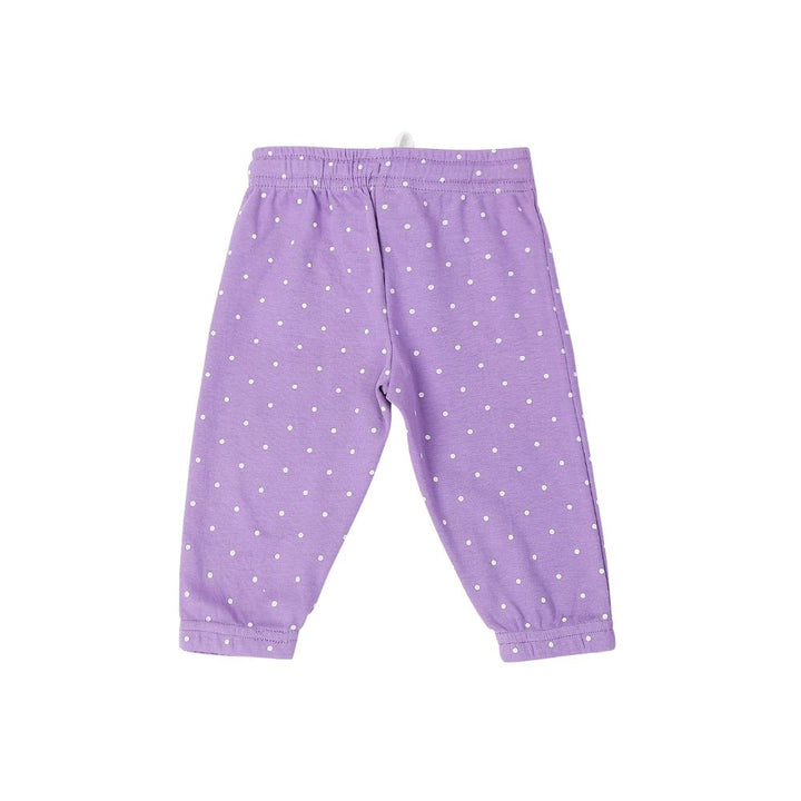 MeeMee Girls Cotton Track Pants - Pack of 2