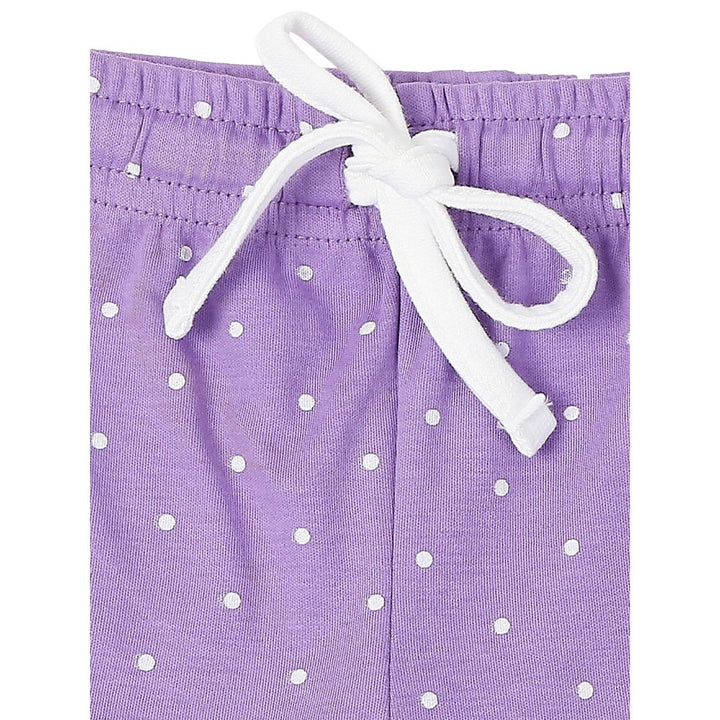 MeeMee Girls Cotton Track Pants - Pack of 2