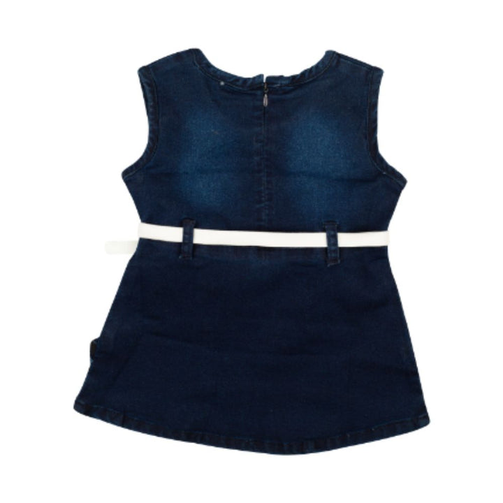 Mee Mee Girls Denim Frock - Dark Blue