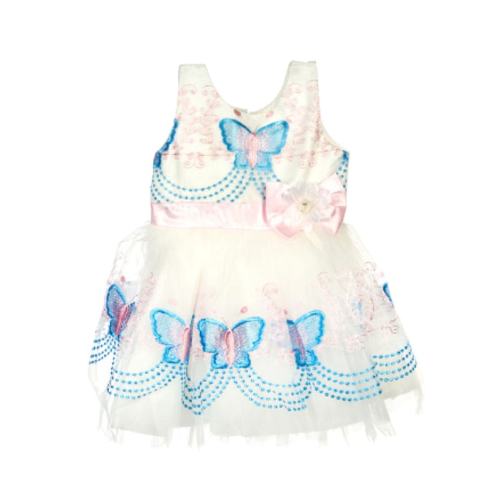 Mee Mee Girls Sleeveless Party Frock