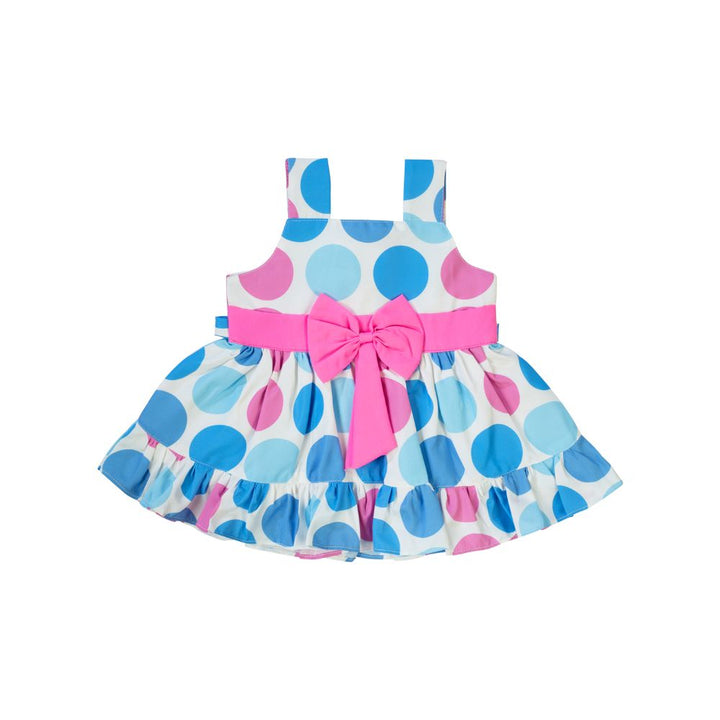 Mee Mee Girls Polka Printed Cotton Frock