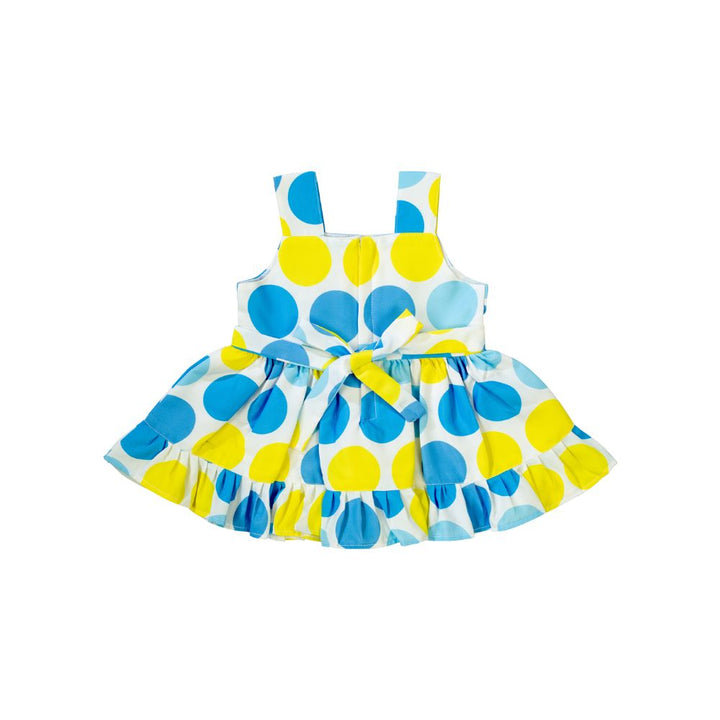 Mee Mee Girls Polka Printed Cotton Frock