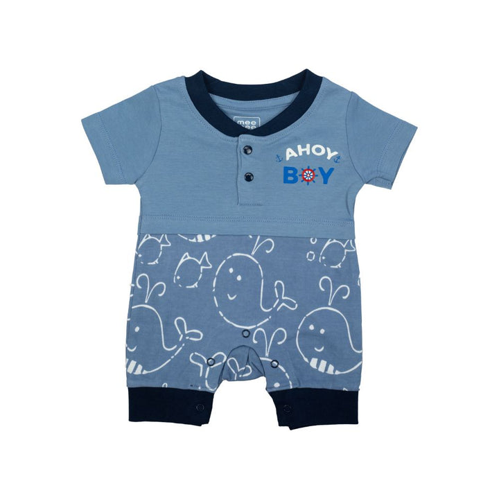 Mee Mee Kids Dolphin Print Half Romper