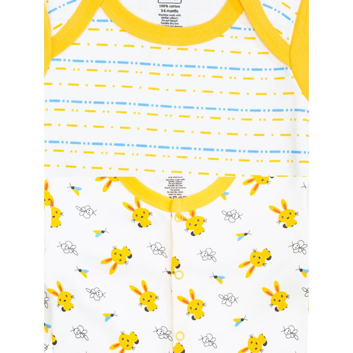 Mee Mee Clothing Gift SetPack Of 5Yellow White