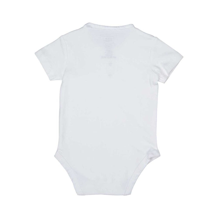 Mee Mee Short Sleeve Unisex Bodysuit - White