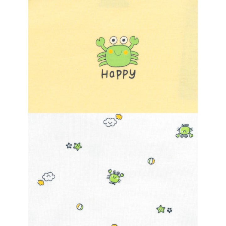 Mee Mee Kids Happy Frog Print Bodysuit Pack Of 2