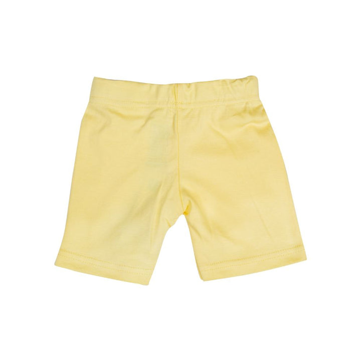 Mee Mee Baby White  Yellow Frog Print Shorts - Pack Of 2