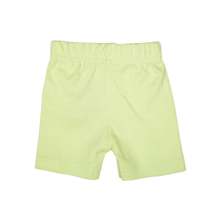 Mee Mee Kids White Printed Short Pack Of 2 (Sea Green)