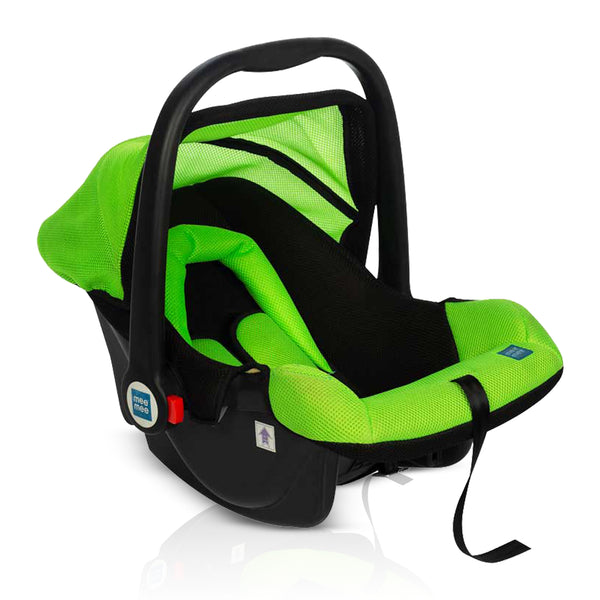 Mee Mee Baby Car Seat cum Carry Cot with Thick Cushioned Seat (Green)